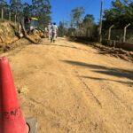 rascunho automatico mais de 16 quilometro de pavimentacao avanca na linha tigre em cocal do sul