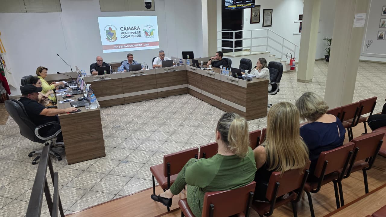 tribuna confira o que foi assunto na 29a sessao ordinaria da camara de cocal do sul 29a ordinaria por ana paula nesi 6