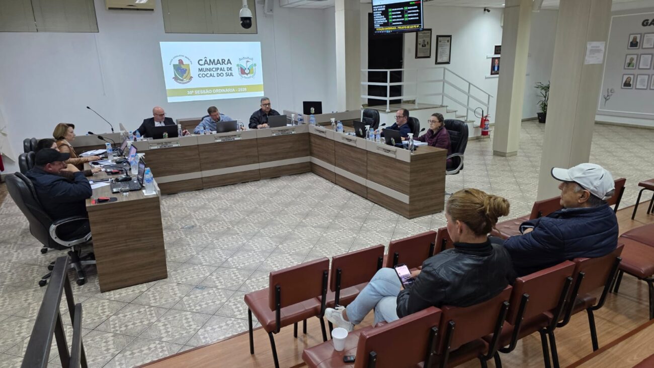 tribuna confira o que foi assunto na 30a sessao ordinaria da camara de cocal do sul 30a sessao ordinaria 2026 por ana paula nesi 1