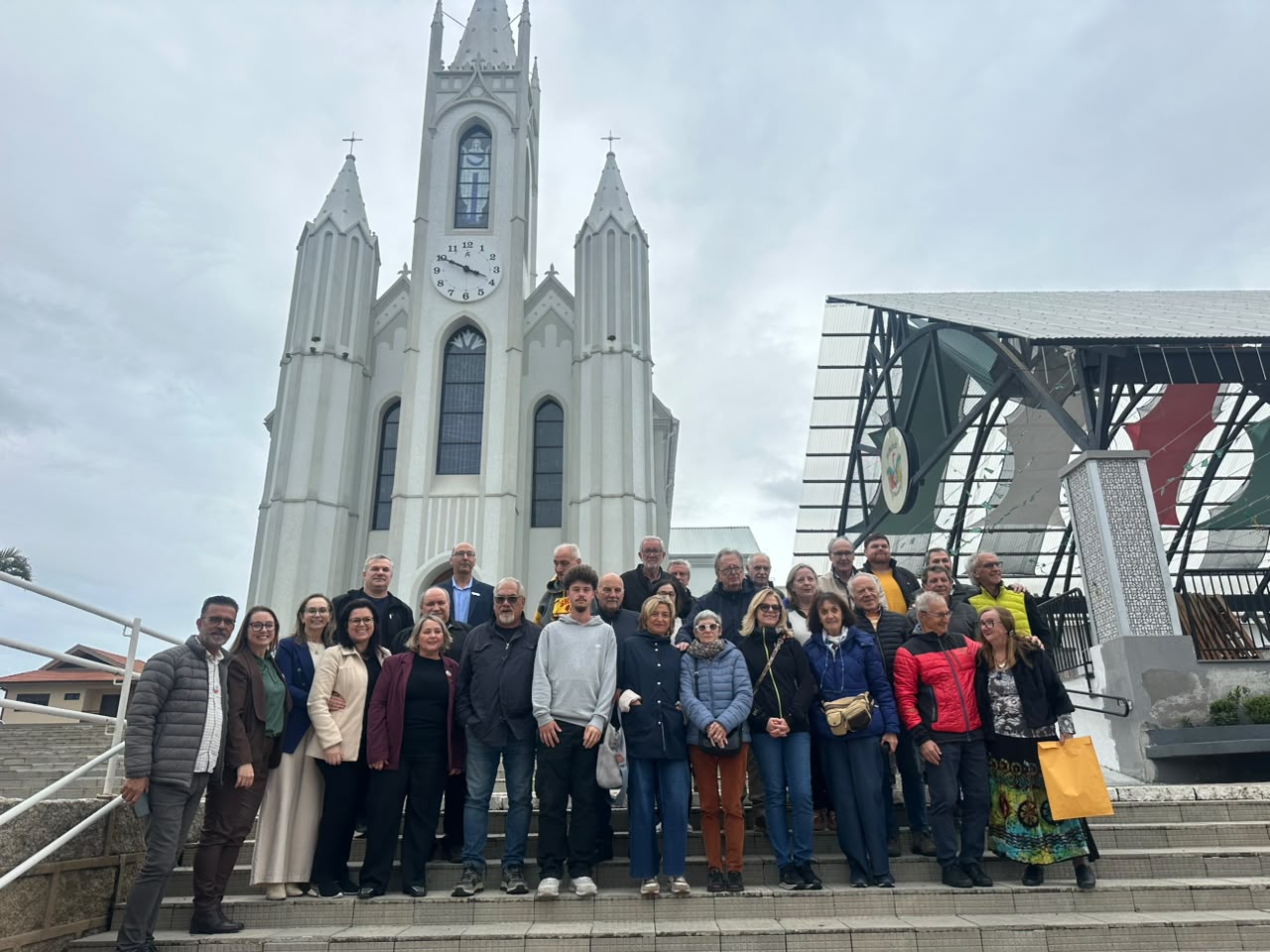 comitiva italiana visita cocal do sul e reforca ligacao com o veneto comitiva italiana visita cocal do sul e reforca ligacao com o veneto