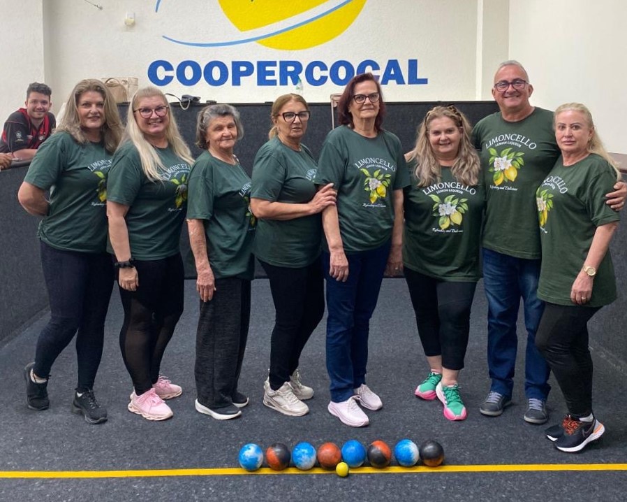 manas e cia e quinta bandida garantem vaga na final do 2o torneio coopercocal de bocha feminina bocha limoncello chave c bocha fem. divulgacao 3