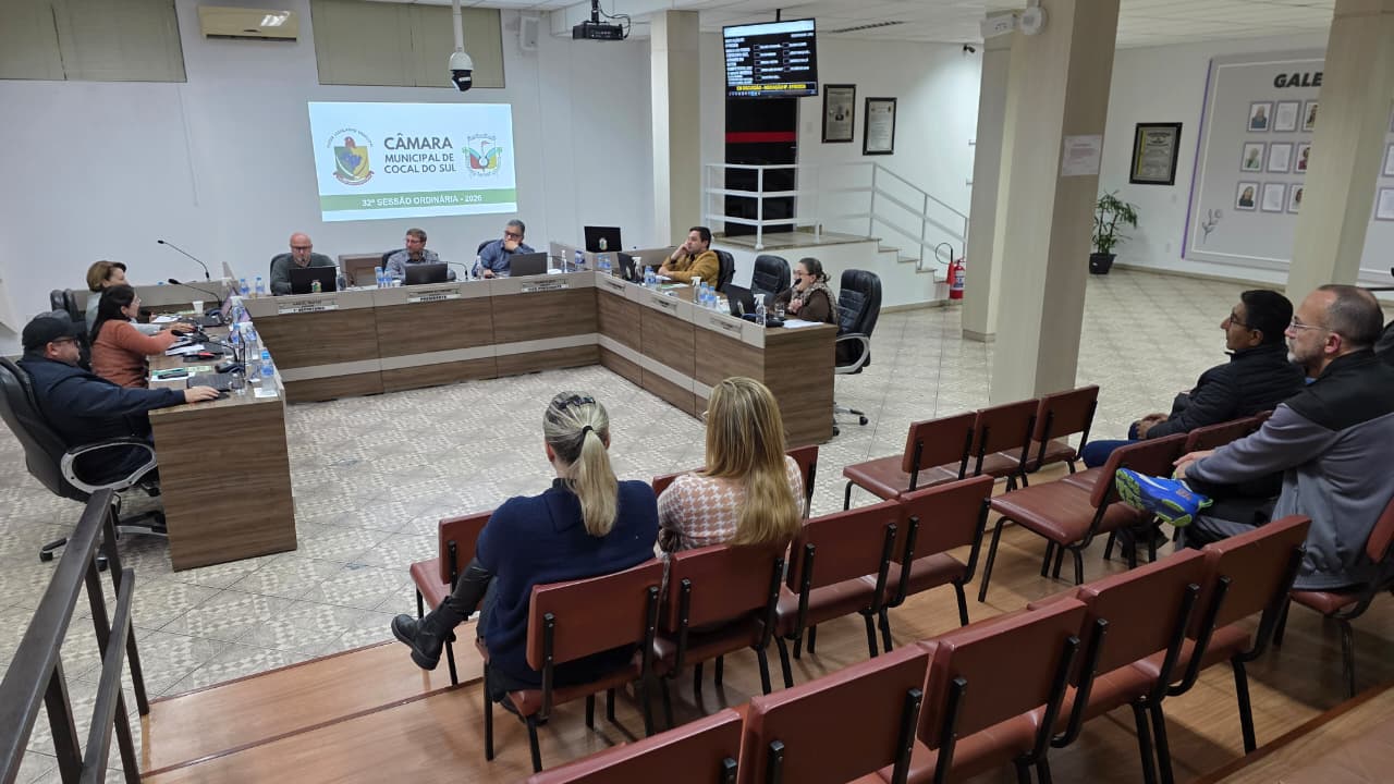 tribuna confira o que foi assunto na 32a sessao ordinaria da camara de cocal do sul 32a ordinaria 202 por ana paula nesi 5