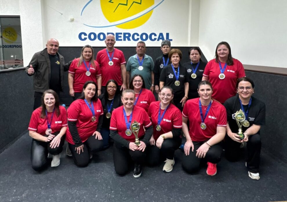unidas pela bocha e bar serafin garantem vaga na final do 2o torneio coopercocal de bocha feminina 1o e 2o lugar bocha fem. 2026 chave a divulgacao